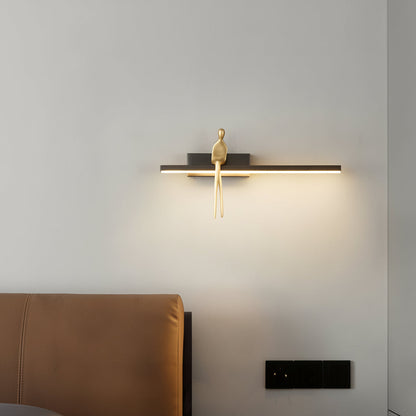 Luxury Copper LED Wall Light Fixture