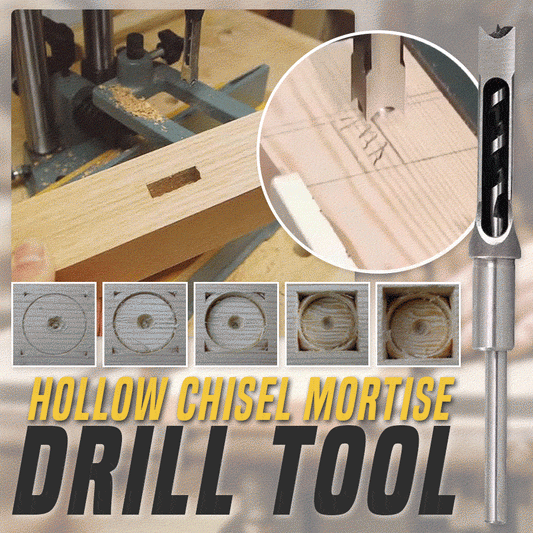Accurate Square Hole Woodworking Chisel Bit - Cofik