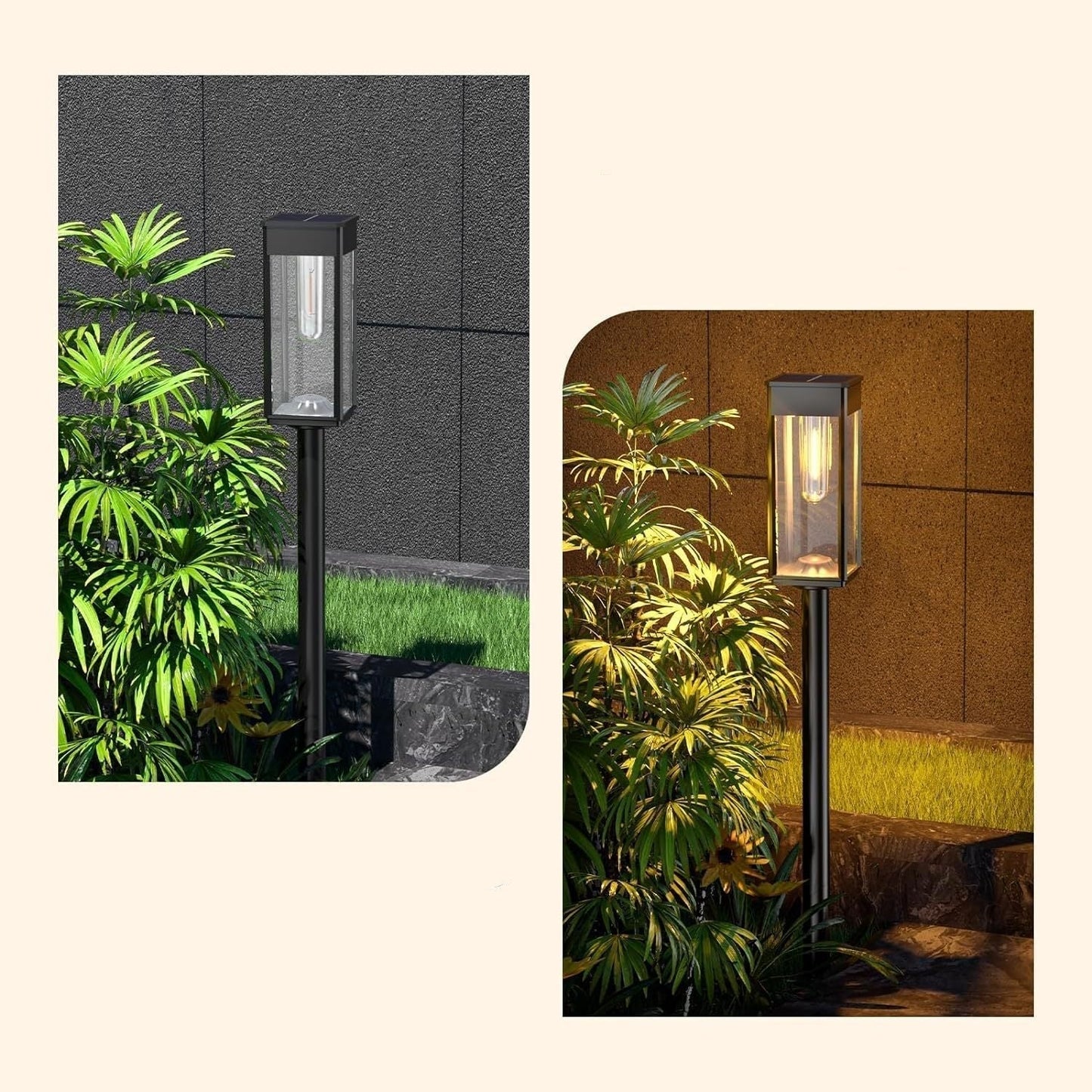 Bright Outdoor Solar LED Path Light