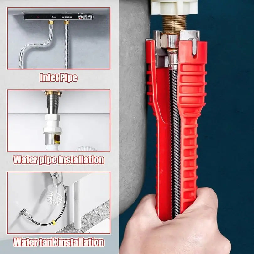 Multifunctional 8-in-1 Basin Wrench Tool - Cofik