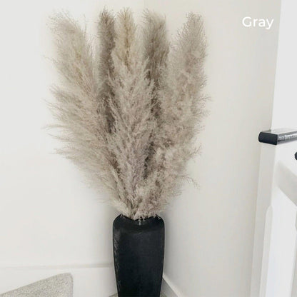 Natural Dried Pampas Grass Floral Arrangement for Home Decor