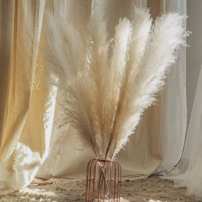 Natural Dried Pampas Grass Floral Arrangement for Home Decor