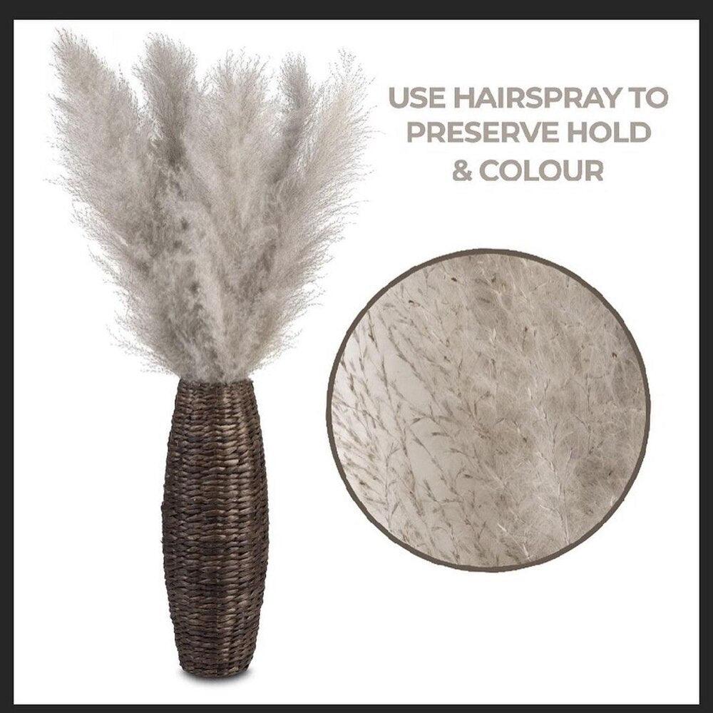 Natural Dried Pampas Grass Floral Arrangement for Home Decor