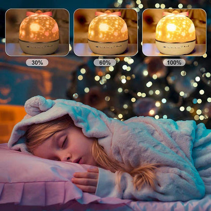 Galaxy Night Light with Sound