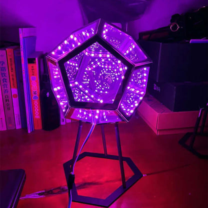 Unique Colorful Mini Geometric Night Light