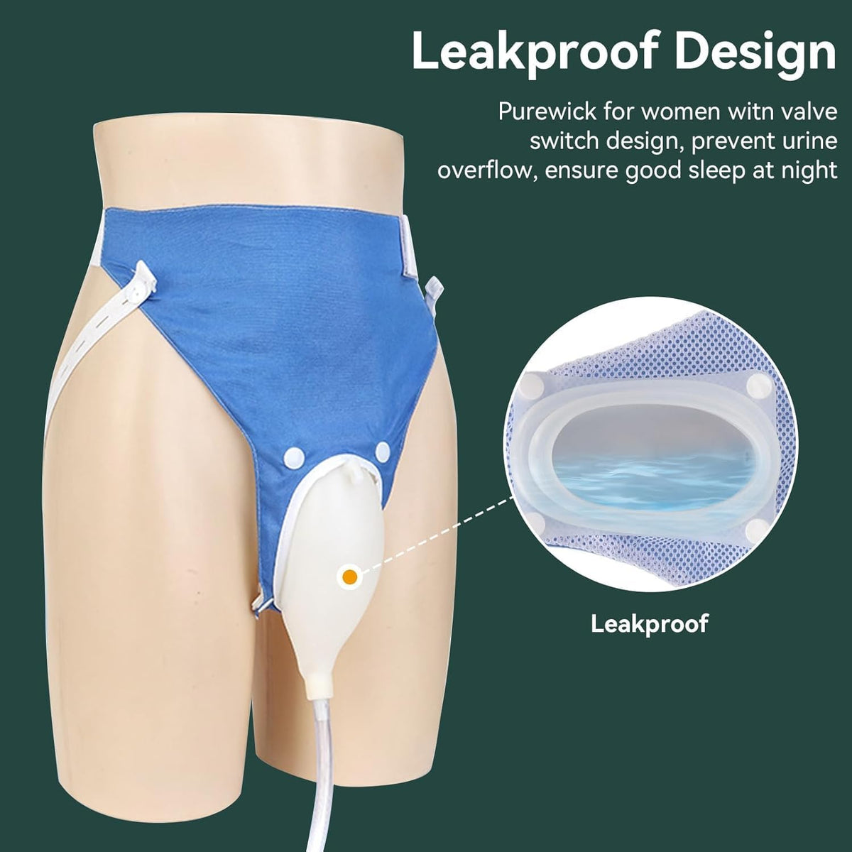 Hospital Grade Reusable Urine Collection Bag - Cofik