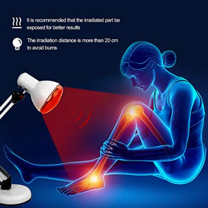 Portable Infrared Heat Therapy Desk Lamp