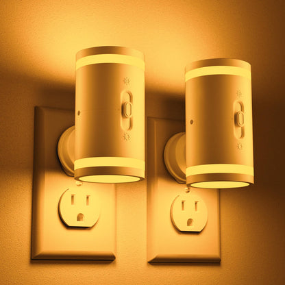 Automatic LED Plug-in Nightlights – 2 Pack - Cofik