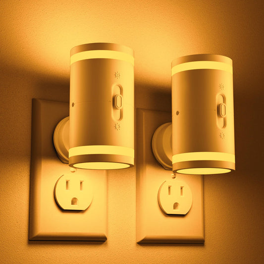 Automatic LED Plug-in Nightlights – 2 Pack - Cofik