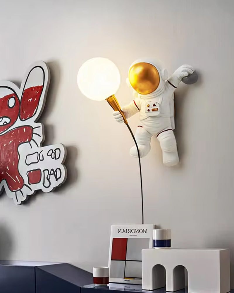 Space Themed LED Wall Lamp