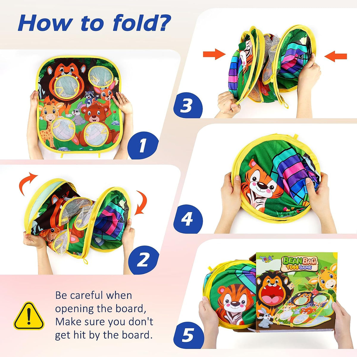 Fun Outdoor Bean Bag Toss Game Set