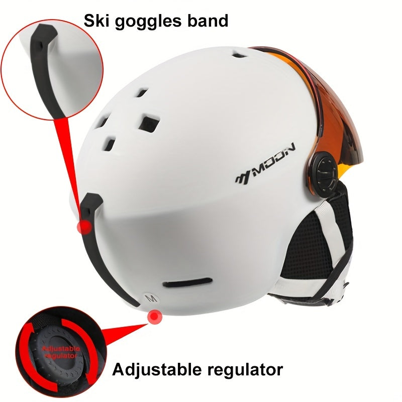 Durable Ski Helmet with Adjustable Fit