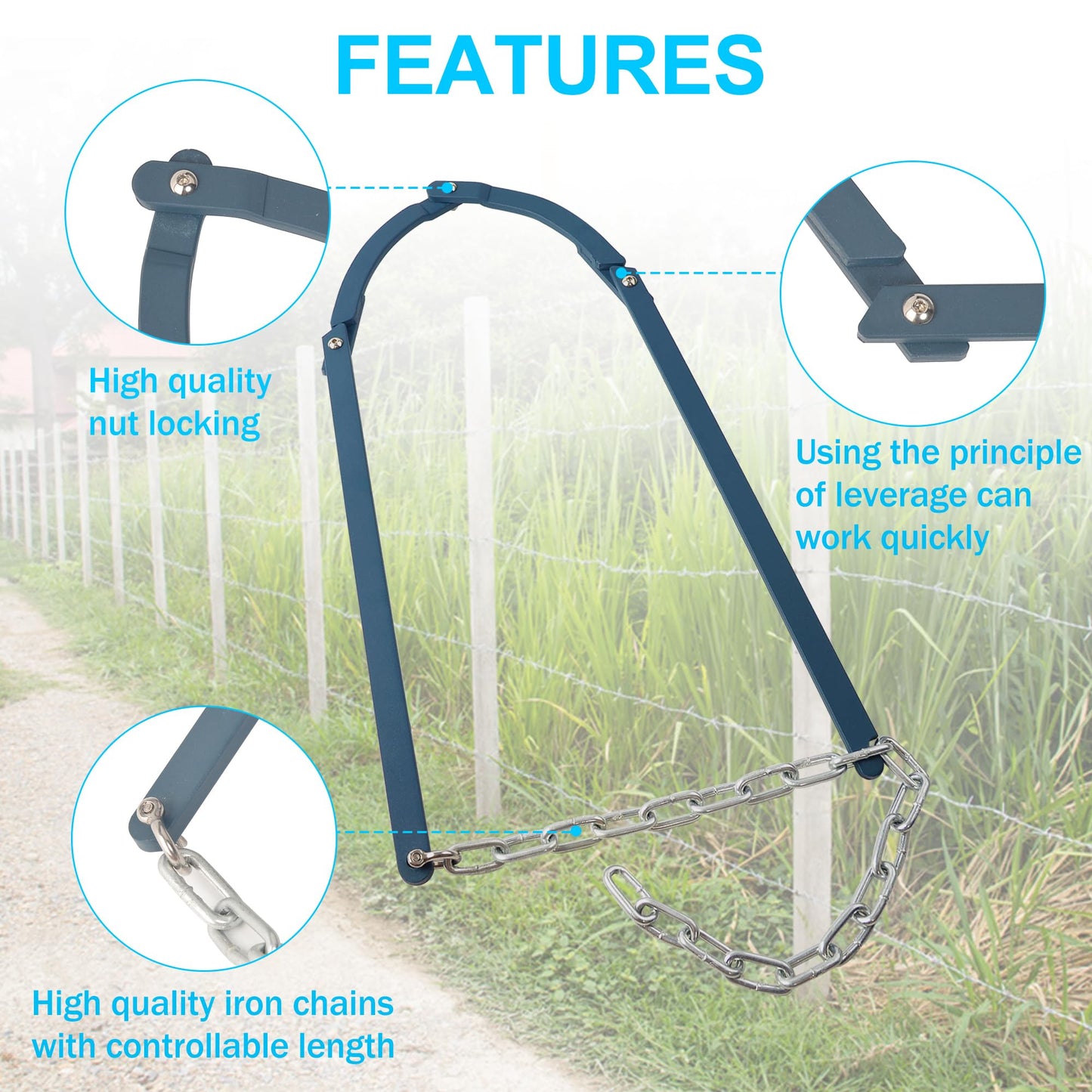 Heavy Duty Fence Fixing Clamp