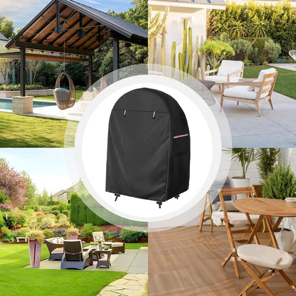 Waterproof Outdoor Chair Cover with Double Zipper