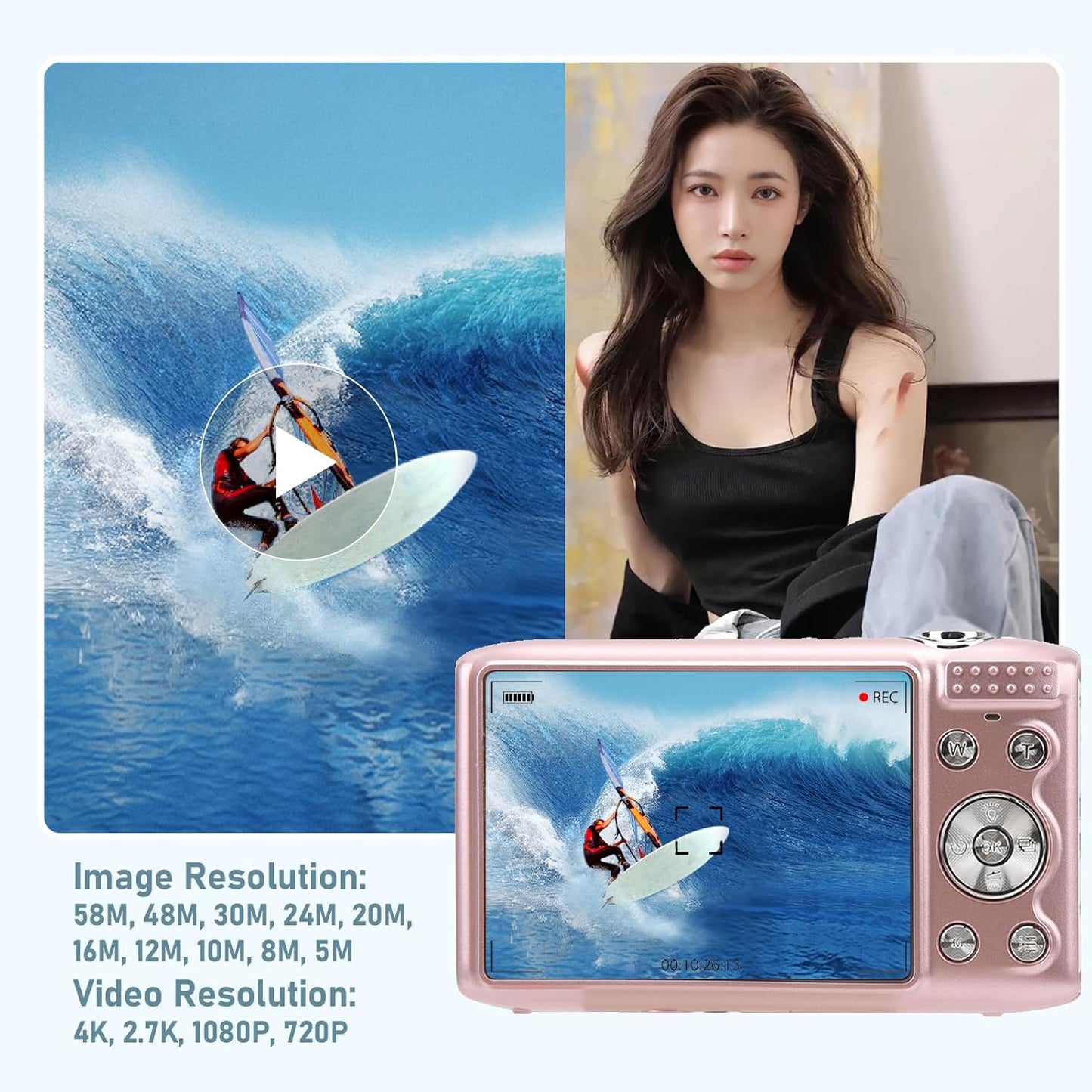 Small Ultra HD Digital Camera