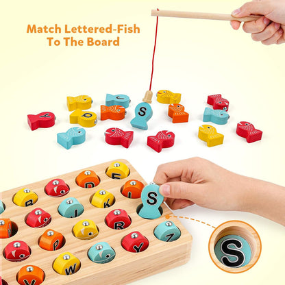Fun Wooden Fishing Toy Set for Kids