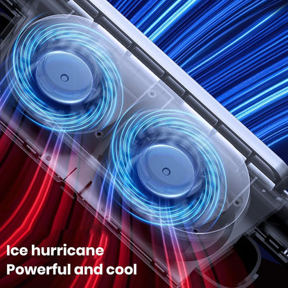 Compact USB Car Air Cooler Fan with Free Extra