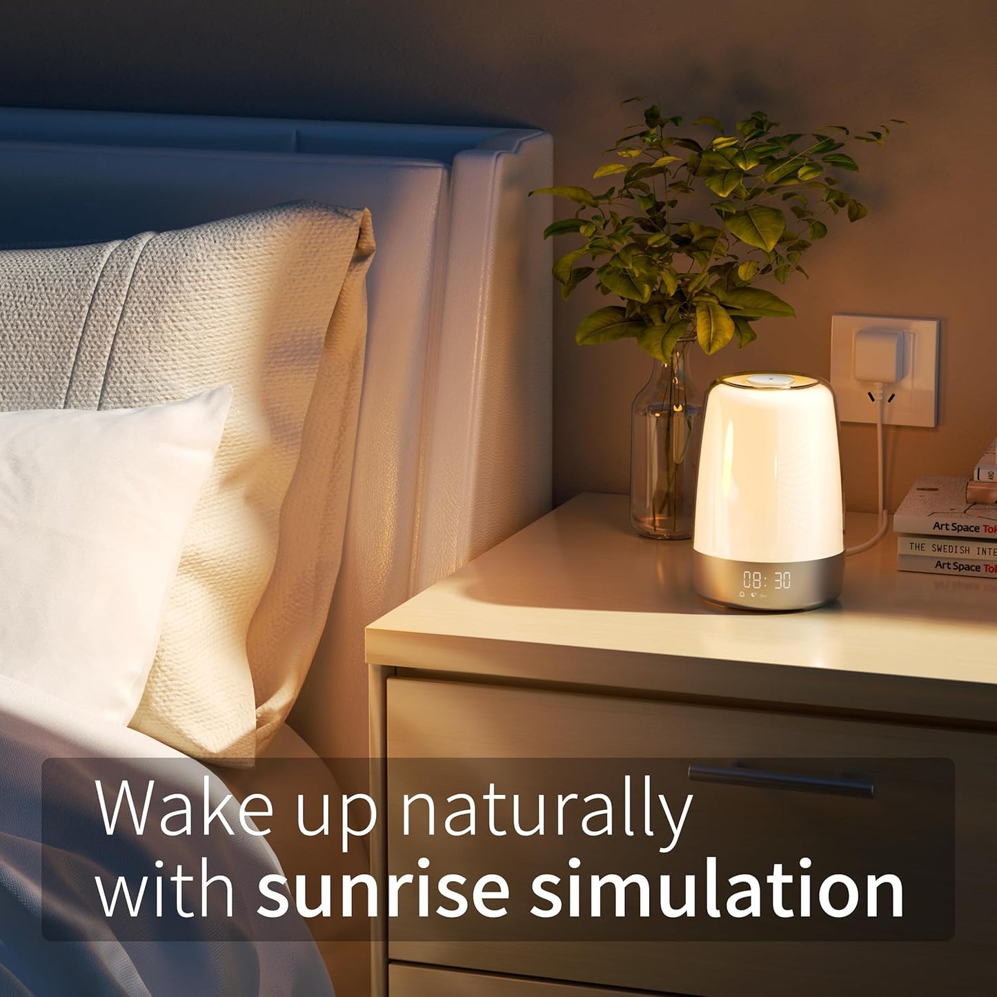 Wake Up Light with Soothing Nature Sounds