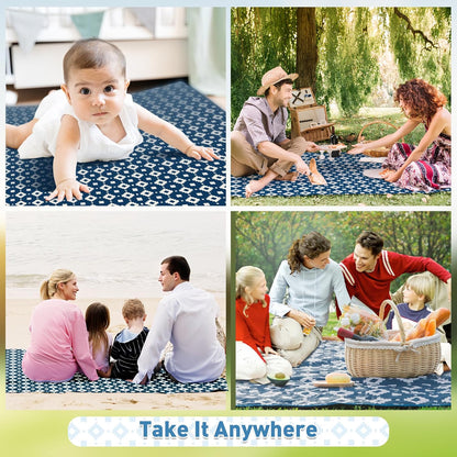 Big Waterproof Outdoor Blanket 200x200cm