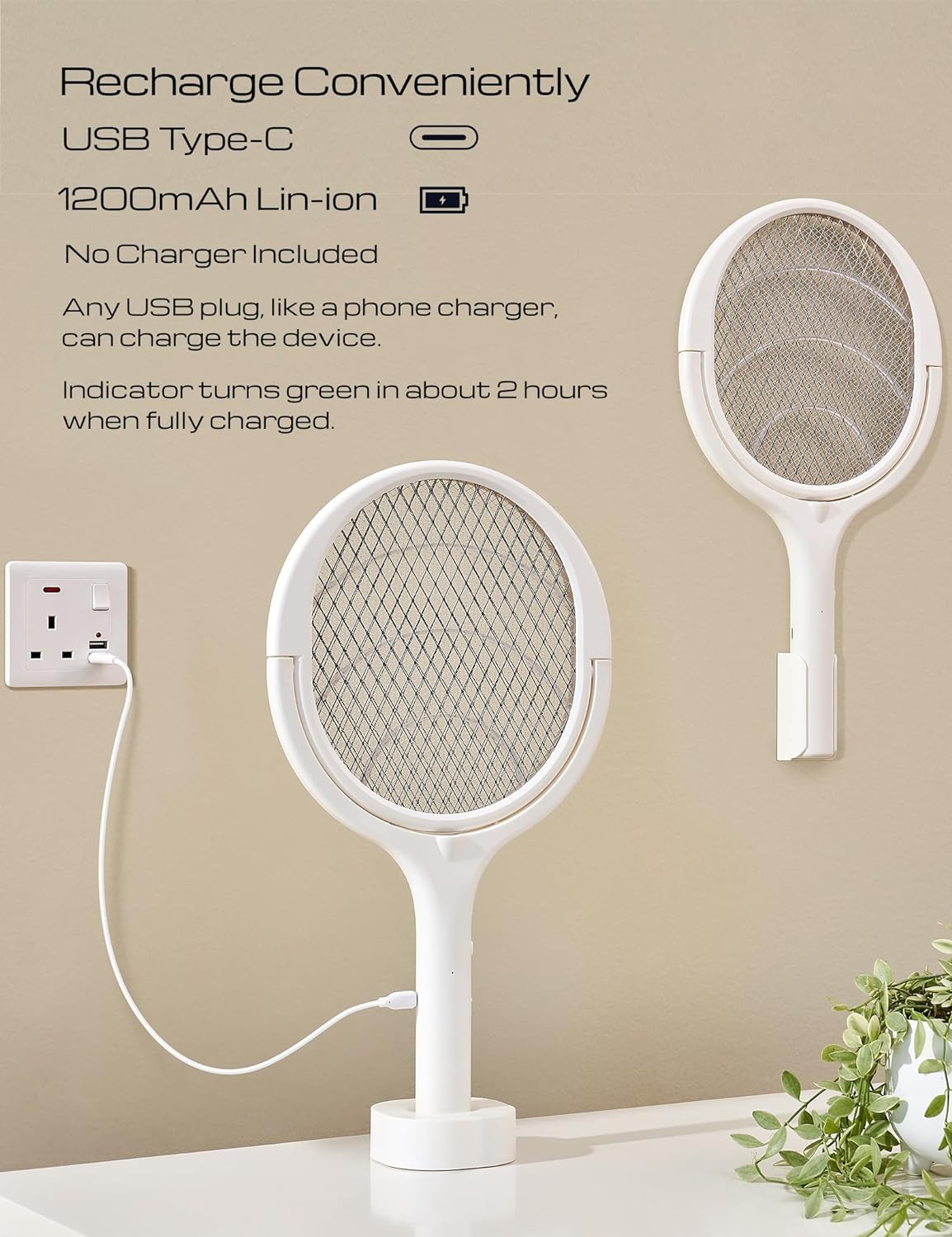 Portable Electric Fly Zapper