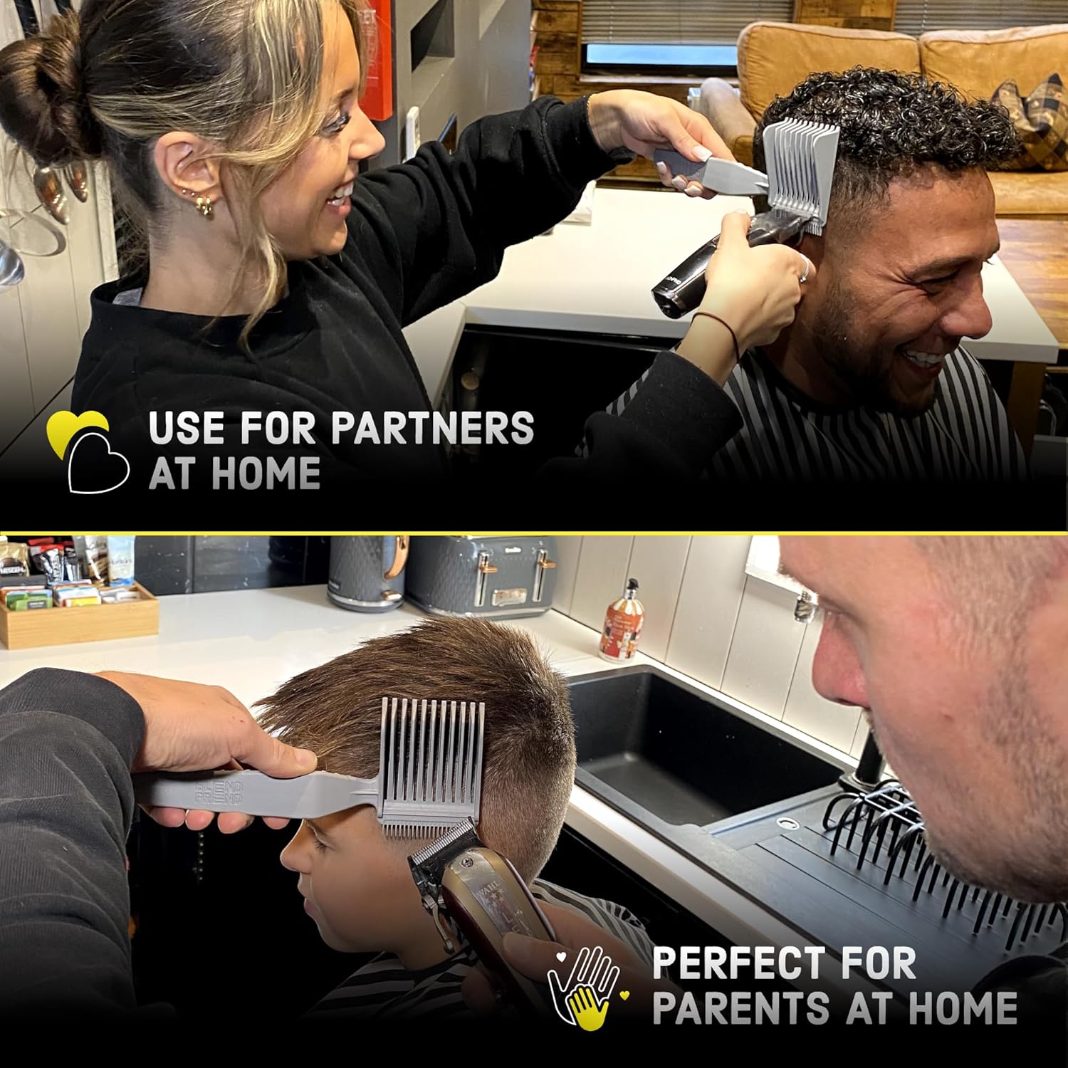 Noxord Fade Comb - Easy Hair Cutting Tool for Home Use - Cofik