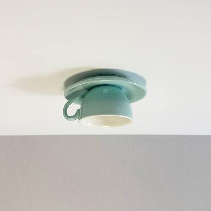 Unique Coffee Cup Shaped LED Ceiling Light Fixture