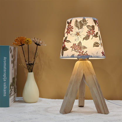 Beautiful LED Wooden Desk Lamp