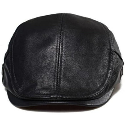 Timeless Brown Leather Hat
