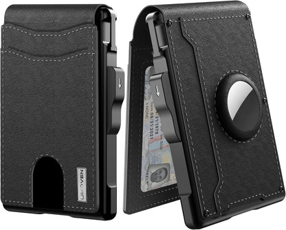 Slim Mens Leather Wallet with RFID Card Holder
