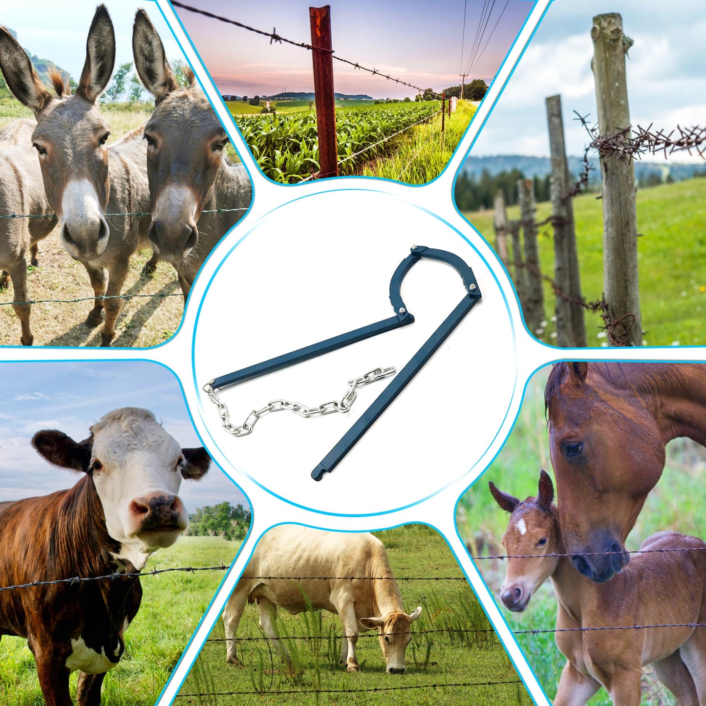 Heavy Duty Fence Fixing Clamp