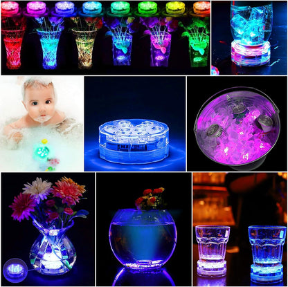 Colorful Pool Light with 10 LED Underwater Lights