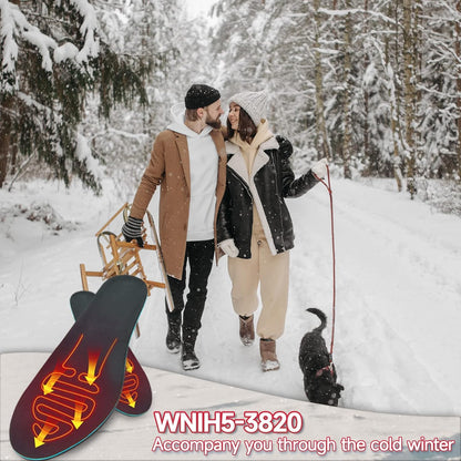 Warm Electric Heated Insoles with Remote Control