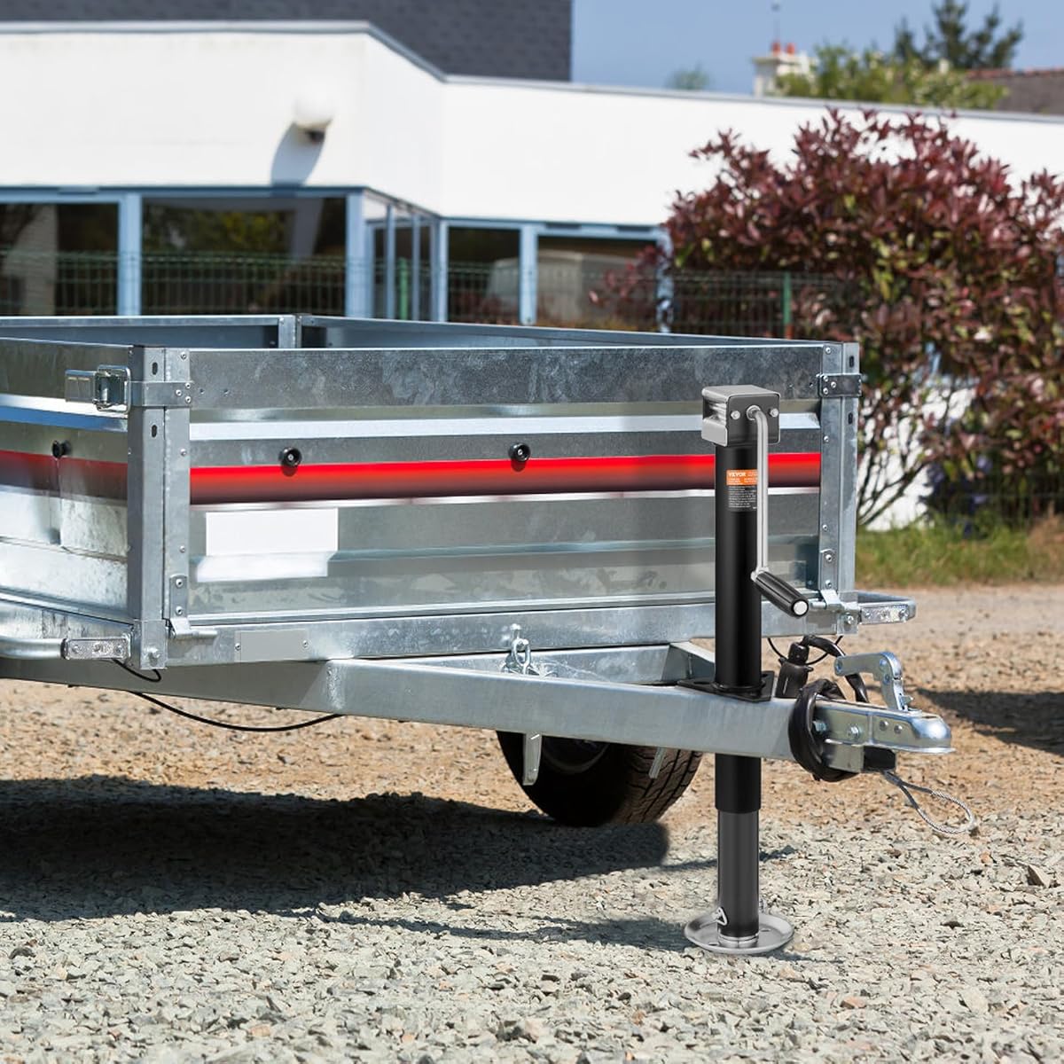Strong A-Frame Trailer Jack with Drop Leg, 5000lb Capacity