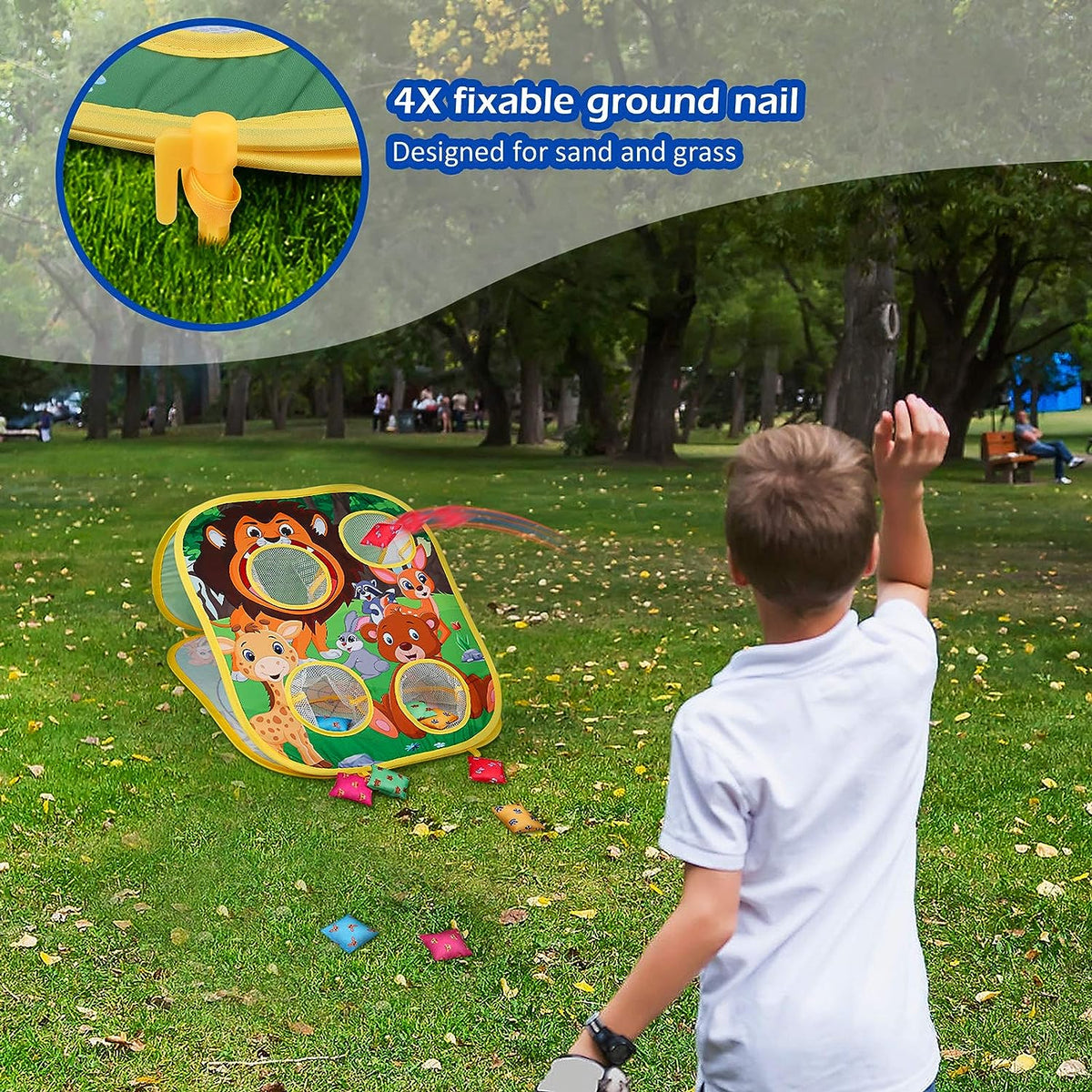 Fun Outdoor Bean Bag Toss Game Set