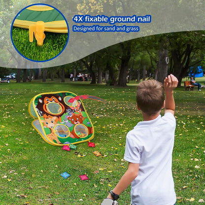 Fun Outdoor Bean Bag Toss Game Set