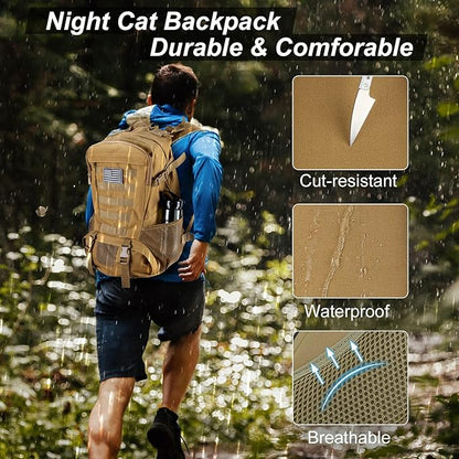 Durable Army Style Hiking Backpack