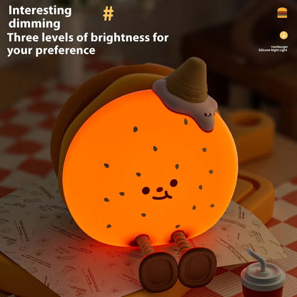 Gentle Night Bedroom Lamp Soft Eye Care Light