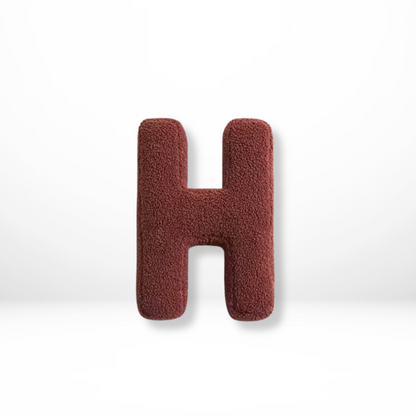 Plush Alphabet Letter Pillow With Soft Velvet Cover