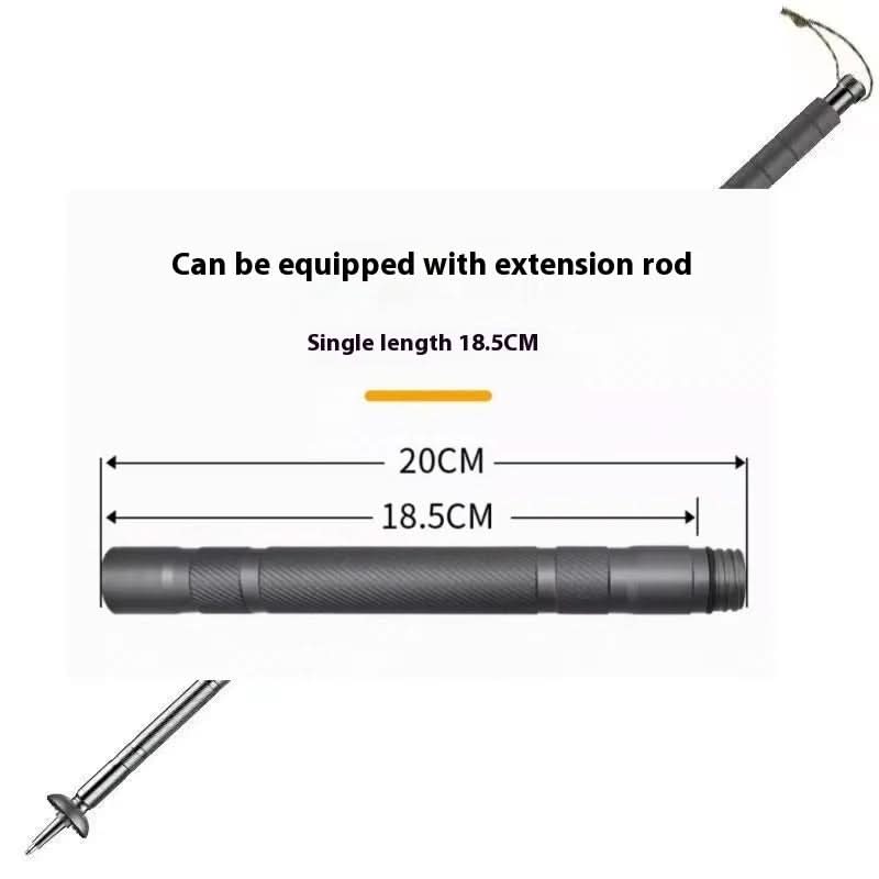 Durable Hiking Pole with Multi Tool for Outdoor Use