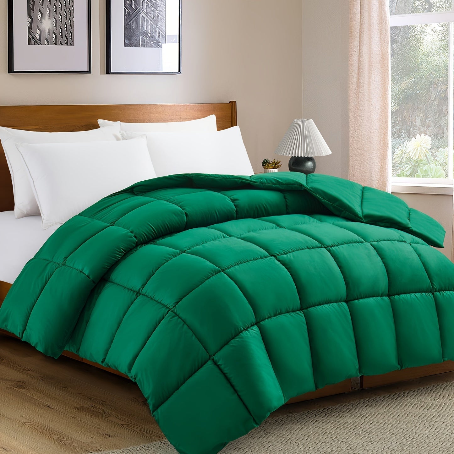 Soft Reversible Microfiber Duvet Cover Set
