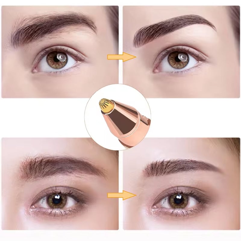 Rechargeable Dual Eyebrow Shaper Trimmer
