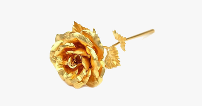 Luxurious Gold Rose in Gift Box