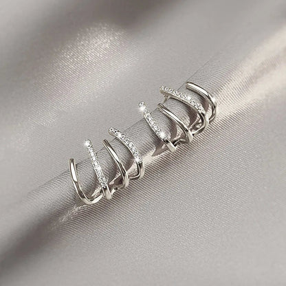 Simple Chic Twist Earrings for Women