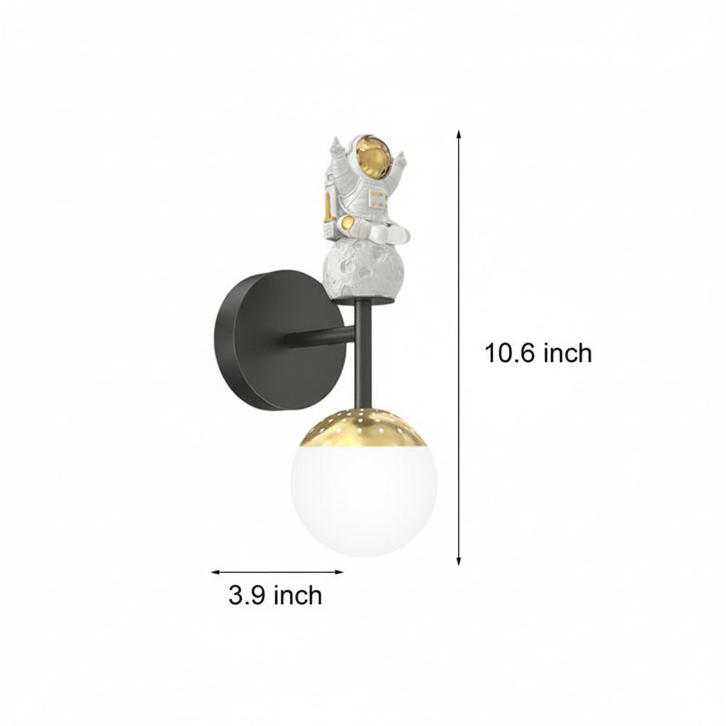 Fun Space LED Wall Light - Colorful 20W Art Sconce