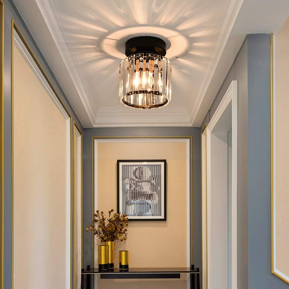 Luxurious Sparkling Crystal Ceiling Light