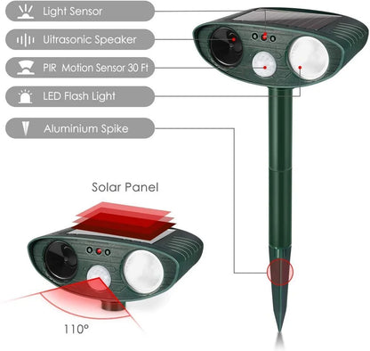 Outdoor Solar Deer Repellent for Yard Protection