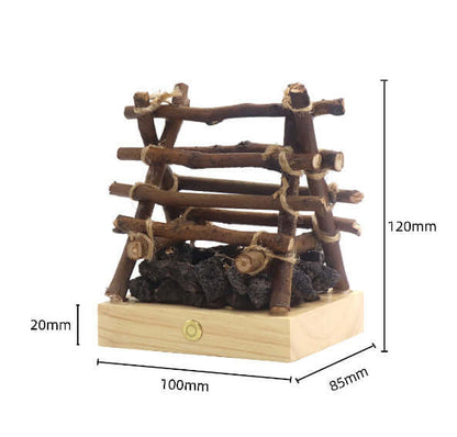 Warm Table Lamp with Branch Design