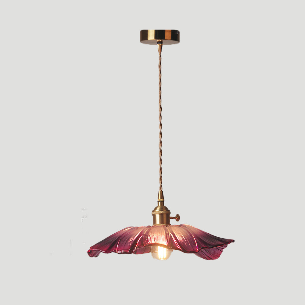 Classic Green Glass Pendant Lamp