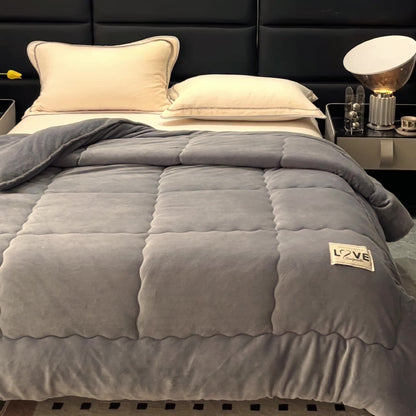Soft Plush Fleece Winter Duvet for Ultimate Warmth