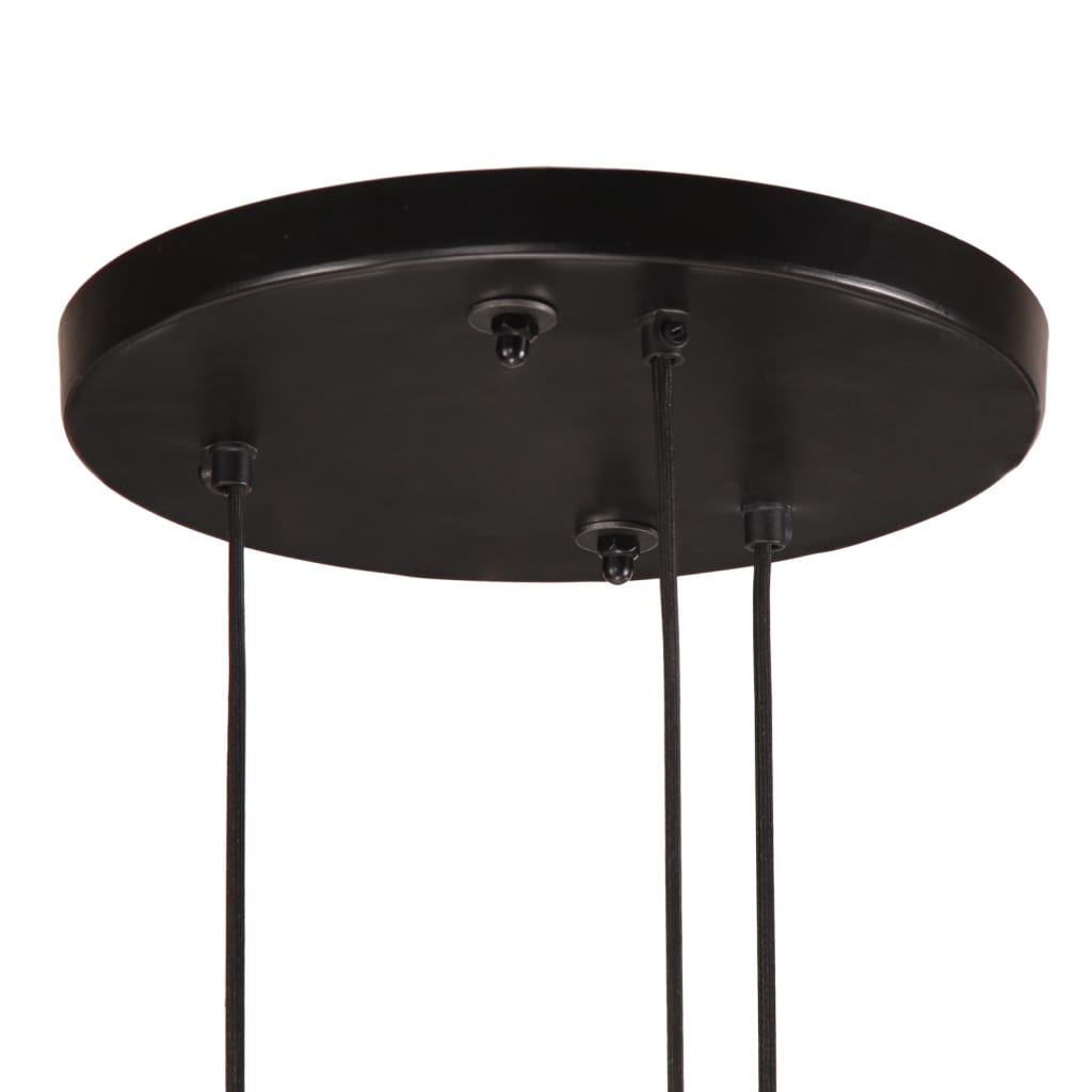 Edgy Metal Triangle Hanging Lamp